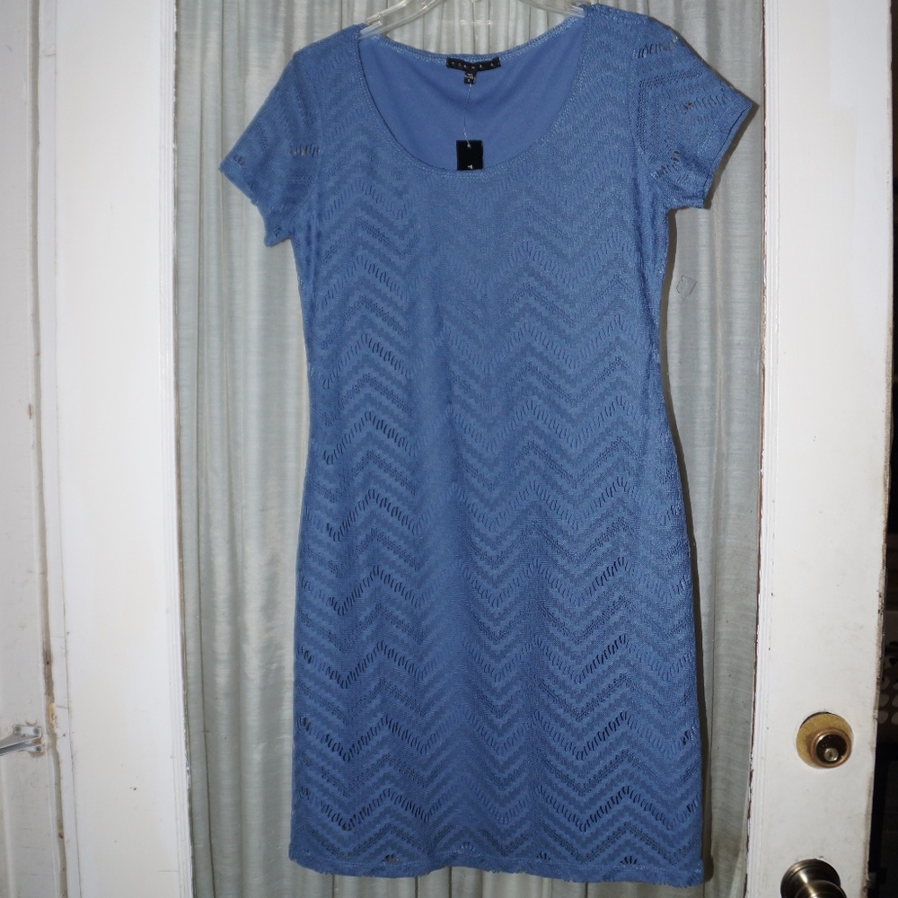 Blue Short Tiana B Dress